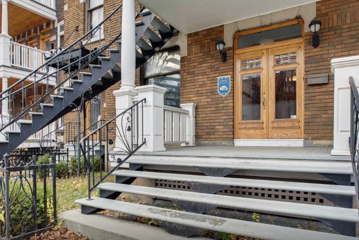 Bed and Breakfast Le 9 Et Demi Montréal Exterior foto